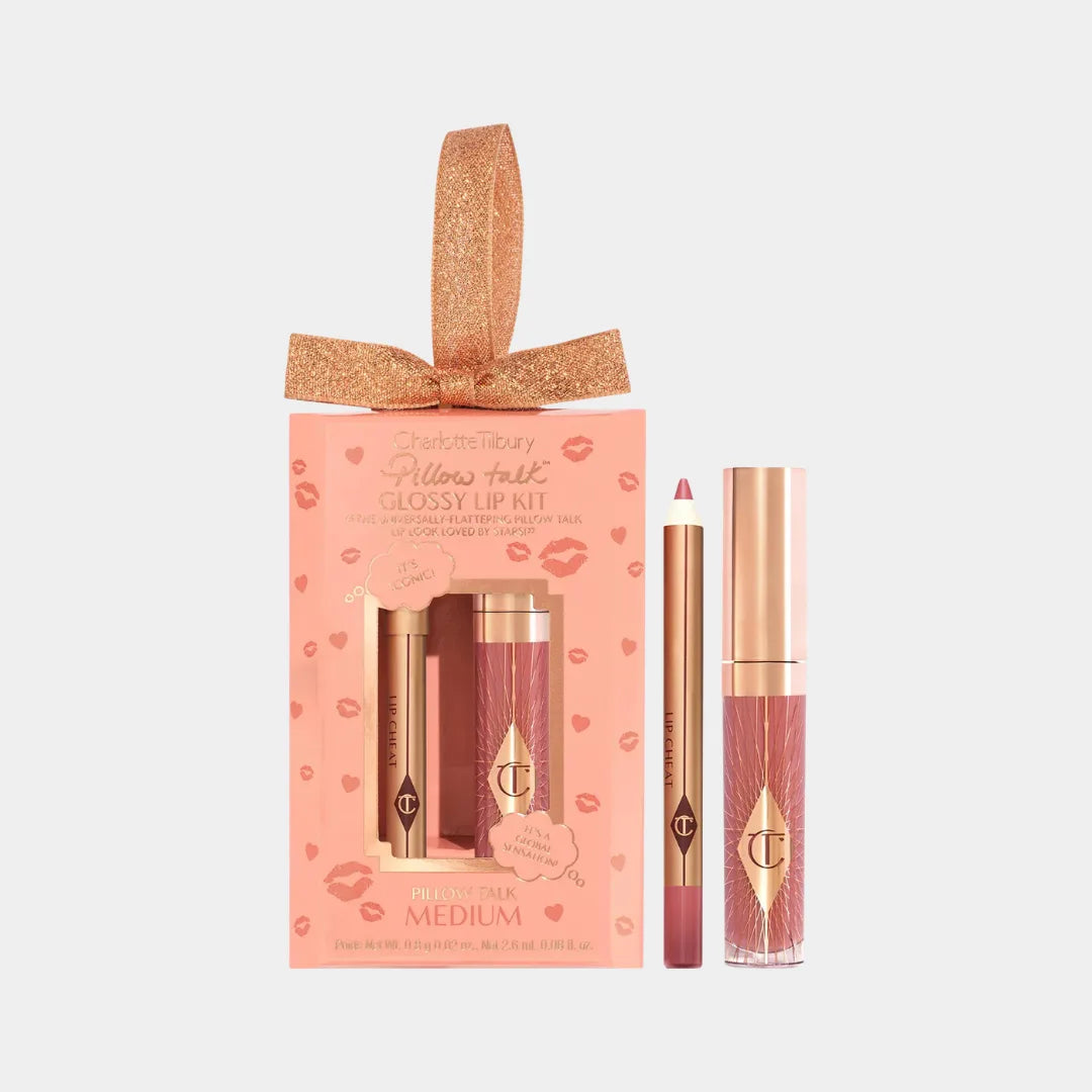 CHARLOTTE TILBURY Mini Pillow Talk Glossy Lip Duos