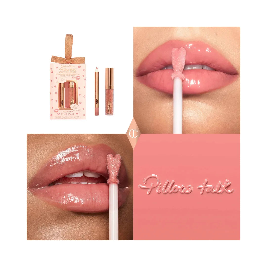 CHARLOTTE TILBURY Mini Pillow Talk Glossy Lip Duos