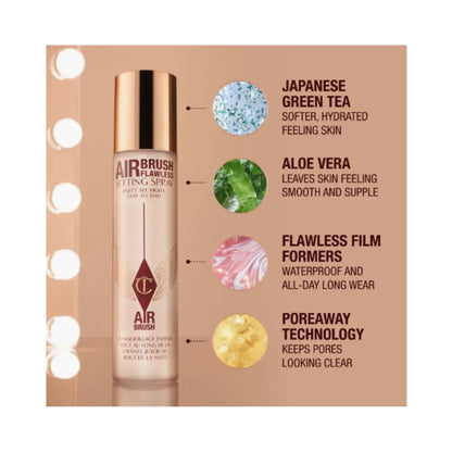 CHARLOTTE TILBURY Airbrush Flawless Finish Setting Spray Duo