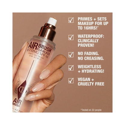 CHARLOTTE TILBURY Airbrush Flawless Finish Setting Spray Duo