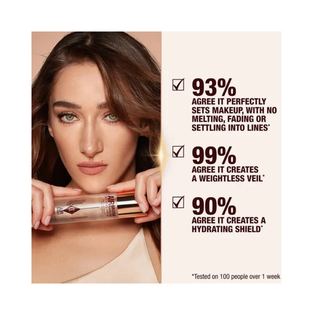 CHARLOTTE TILBURY Airbrush Flawless Finish Setting Spray Duo