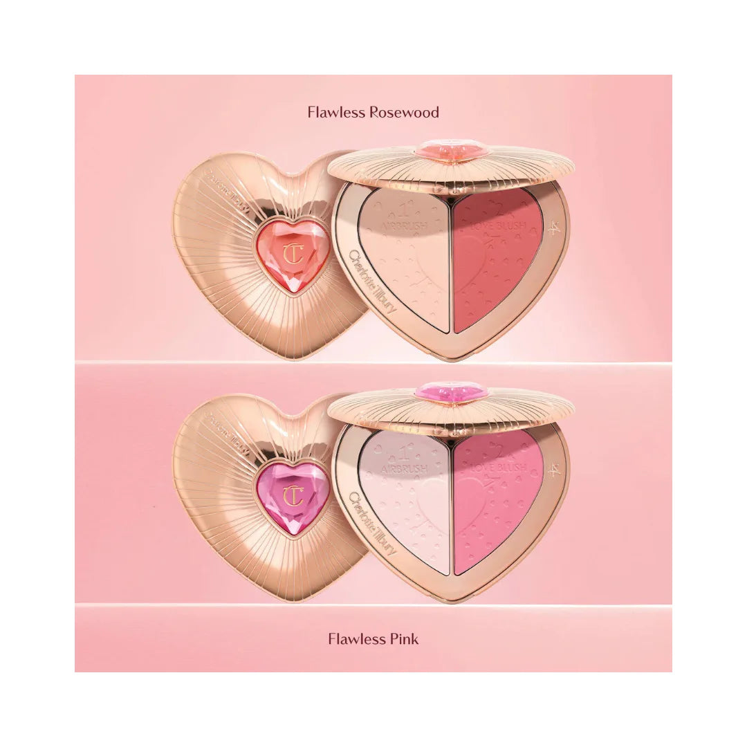 CHARLOTTE TILBURY Pillow Talk Beauty Soulmates Airbrush Flawless Finish Face Palette