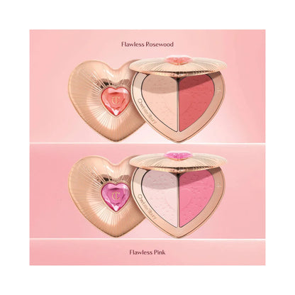 CHARLOTTE TILBURY Pillow Talk Beauty Soulmates Airbrush Flawless Finish Face Palette
