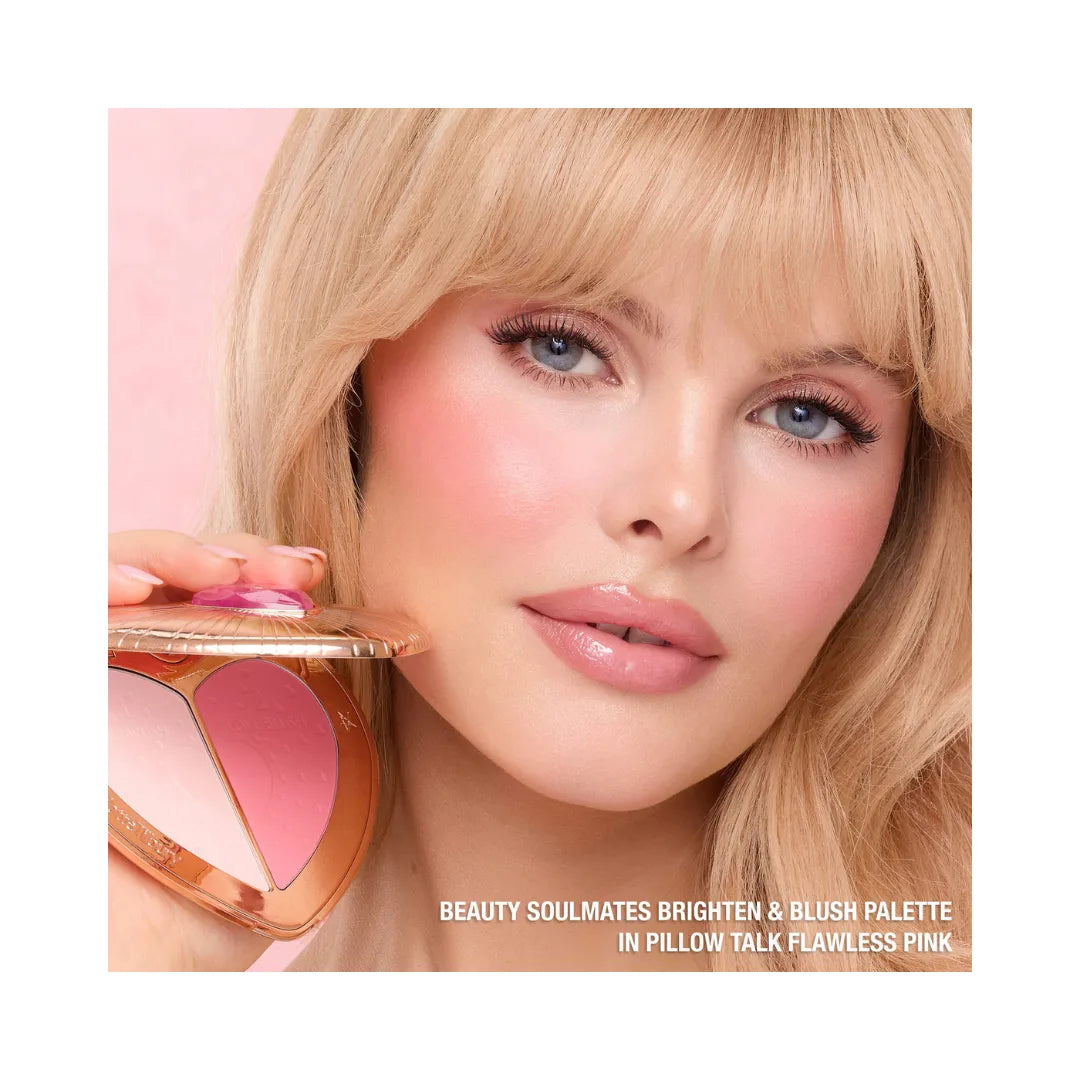 CHARLOTTE TILBURY Pillow Talk Beauty Soulmates Airbrush Flawless Finish Face Palette