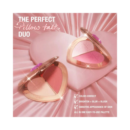 CHARLOTTE TILBURY Pillow Talk Beauty Soulmates Airbrush Flawless Finish Face Palette