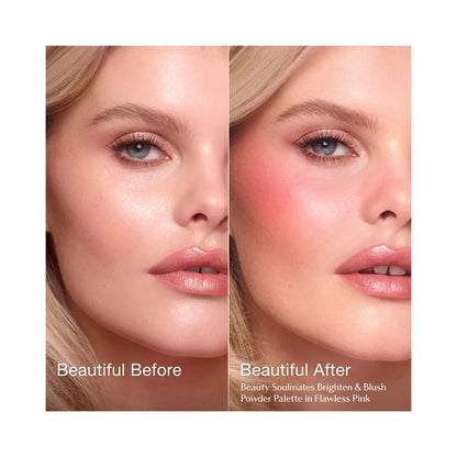 CHARLOTTE TILBURY Pillow Talk Beauty Soulmates Airbrush Flawless Finish Face Palette