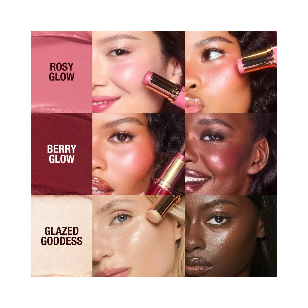 CHARLOTTE TILBURY Mini Unreal Blush + Glow Trio