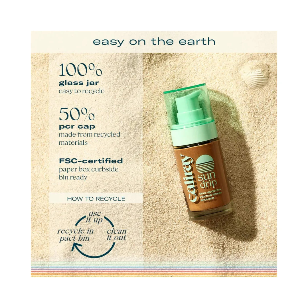 CALIRAY Sundrip Luminous Peptide Serum Bronzer