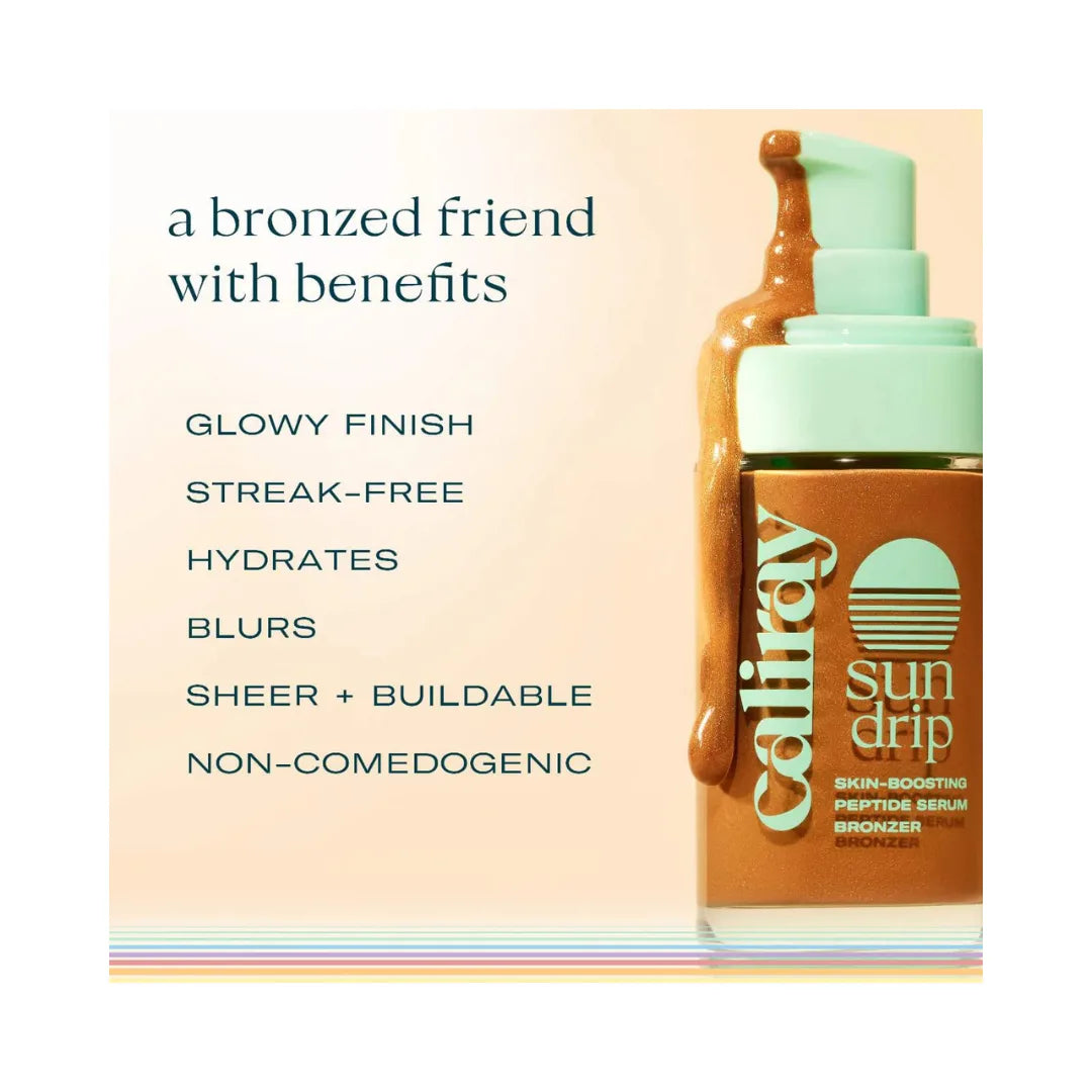 CALIRAY Sundrip Luminous Peptide Serum Bronzer