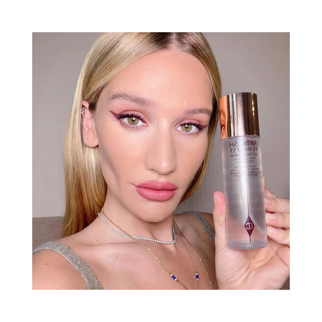 CHARLOTTE TILBURY Airbrush Flawless Setting Spray Full Size + Travel Size Duo