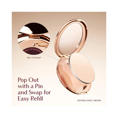 CHARLOTTE TILBURY Airbrush Flawless Finish Refillable Blurring & Setting Powder