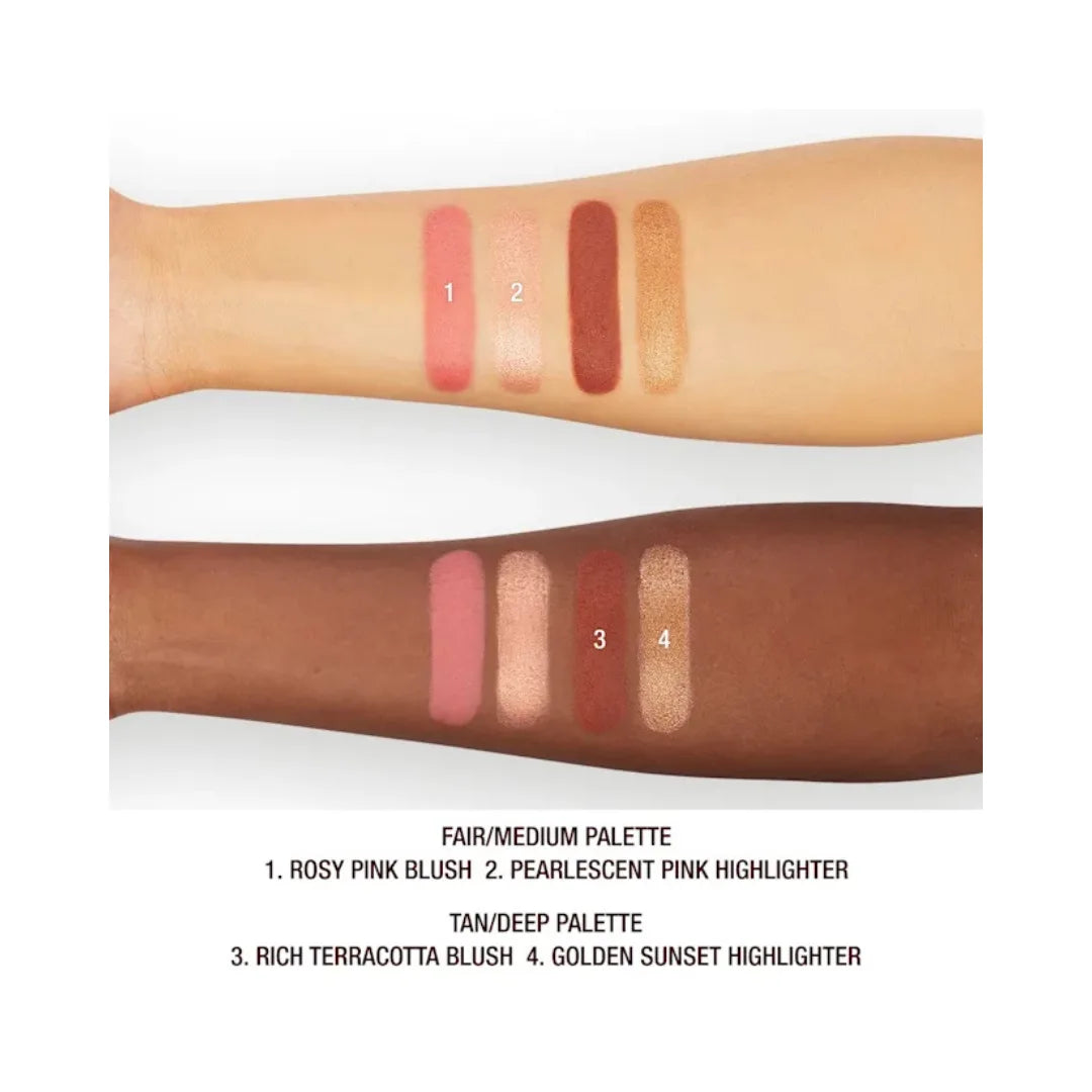 CHARLOTTE TILBURY Hollywood Blush & Glow Glide Palette