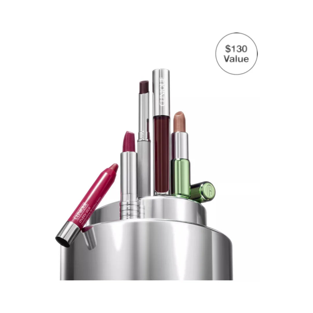 CLINIQUE Lip Vault: Lipstick Gift Set