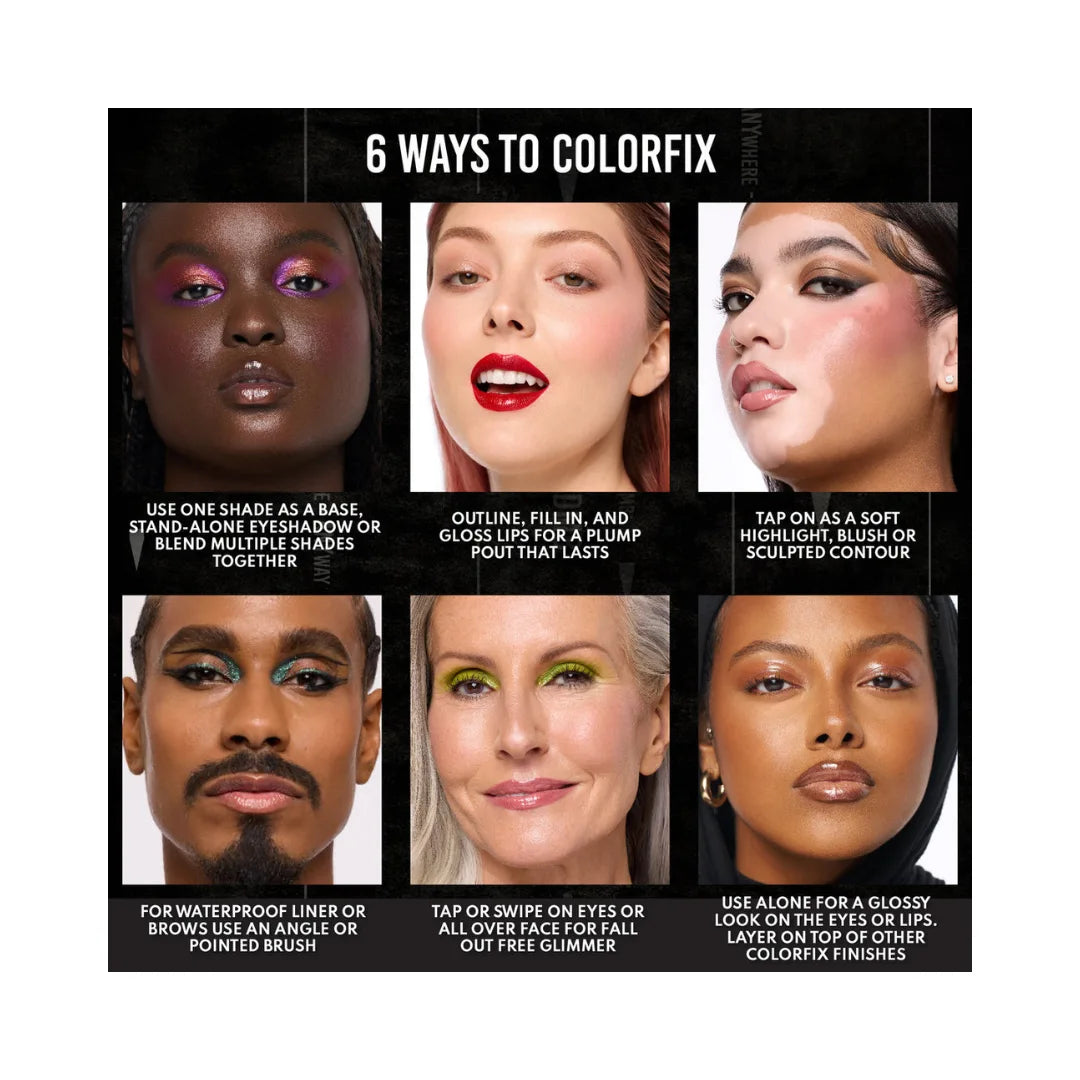 DANESSA MYRICKS Colorfix - Multi-Use Eye, Cheek & Lip Waterproof Liquid Pigment