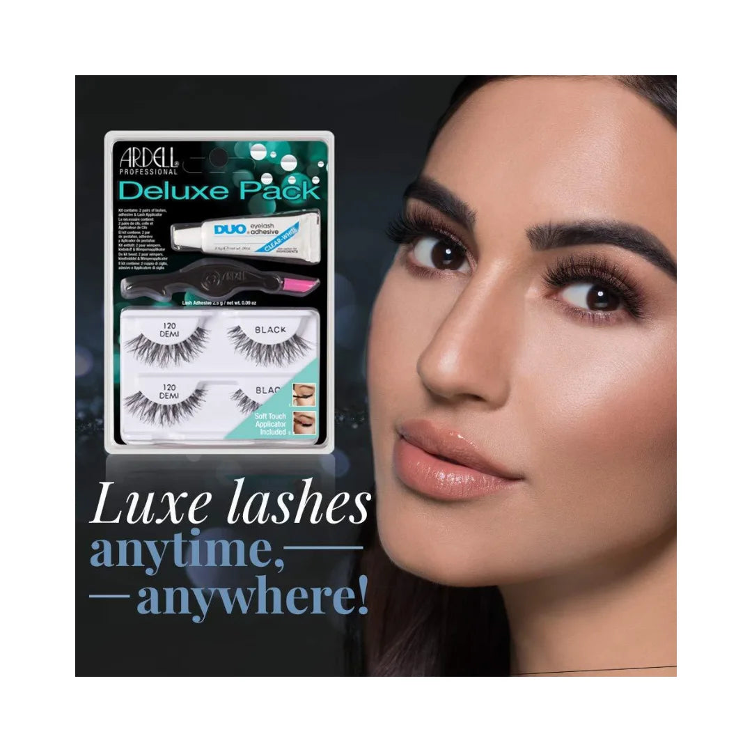 DUO X ARDELL Deluxe Pack #120 Demi Black