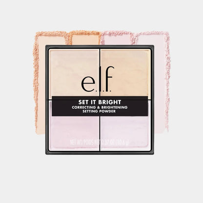 E.L.F COSMETICS Set It Bright Powder Quad