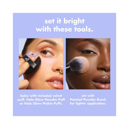 E.L.F COSMETICS Set It Bright Powder Quad