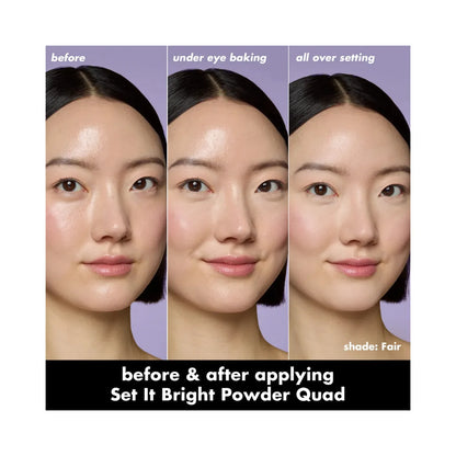 E.L.F COSMETICS Set It Bright Powder Quad