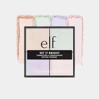 E.L.F COSMETICS Set It Bright Powder Quad