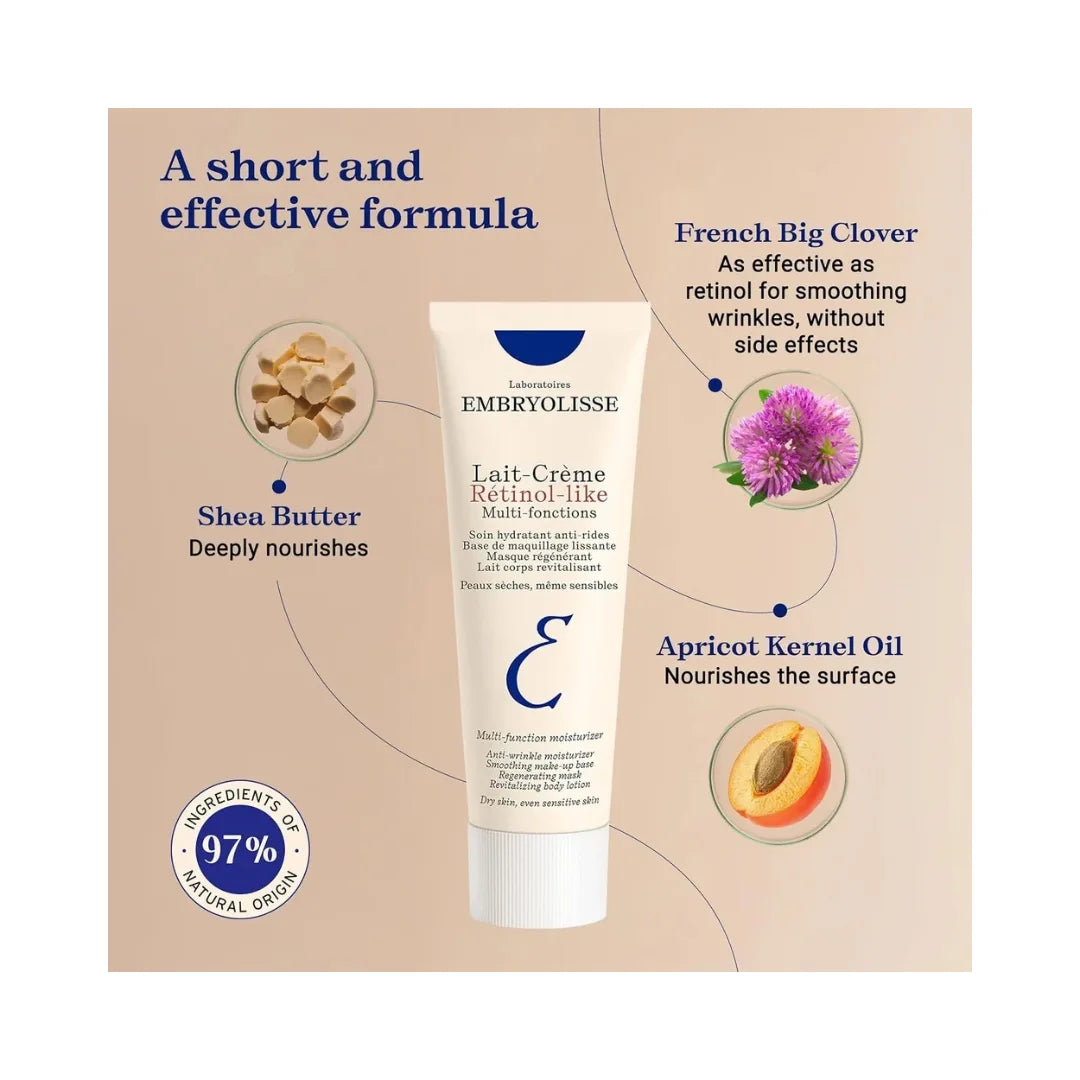 EMBRYOLISSE Lait-Crème Rétinol-Like Multi-Function Moisturizer