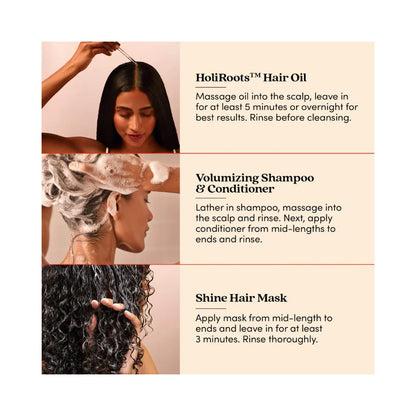 FABLE & MANE Where Hair Roars – Strength & Volume Gift Set