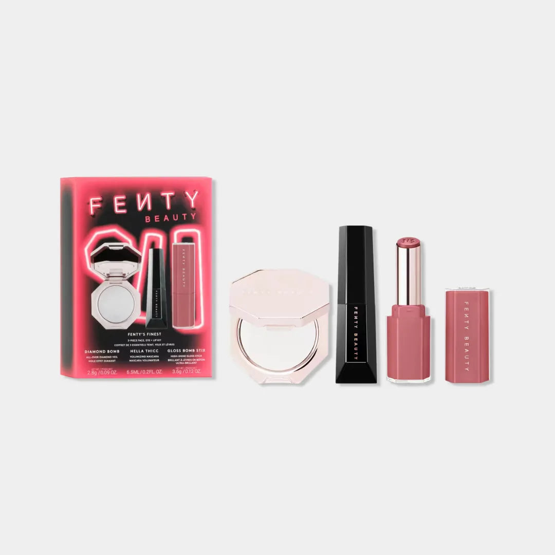 FENTY BEAUTY Fenty’s Finest 3-Piece  Lip, Face, + Eye Kit