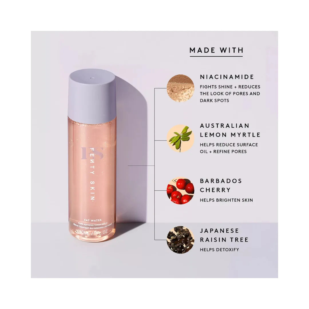 FENTY BEAUTY Skincare Lov'rs Cleanser, Toner, SPF Moisturizer + Collector's Case