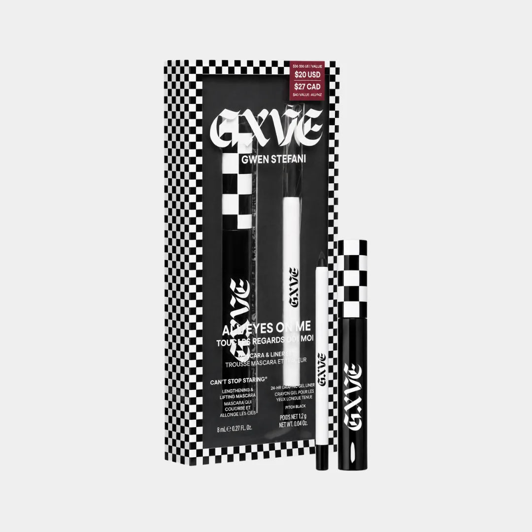 GXVE BY GWEN STEFANI All Eyes On Me Mascara and Eyeliner Set