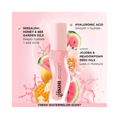 GISOU Honey Glow Icons Hair & Lip Set