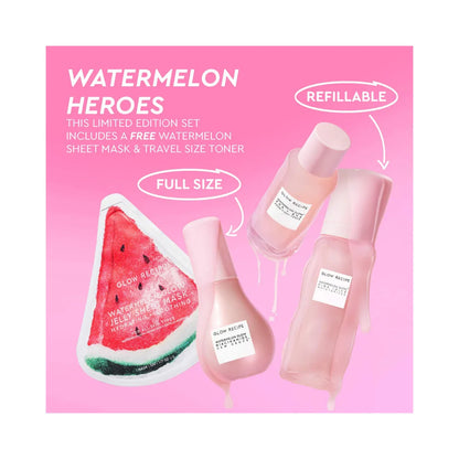 GLOW RECIPE Watermelon Glow Dewy Skin Routine Gift Set