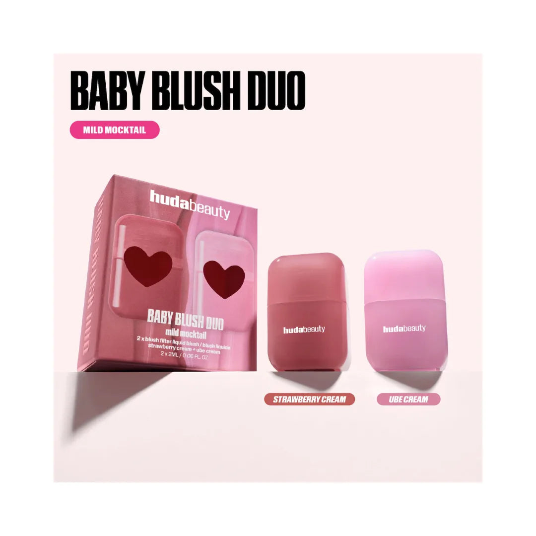 HUDA BEAUTY Mini Blush Mocktail Duos