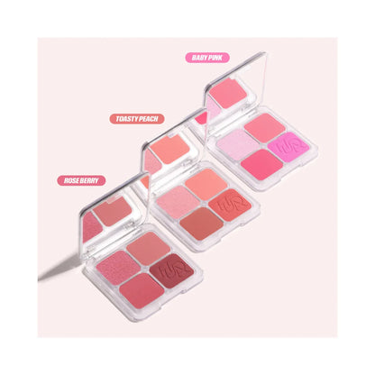 HUDA BEAUTY Blush Filter Blurring Blushlighters Palette - Toasty Peach