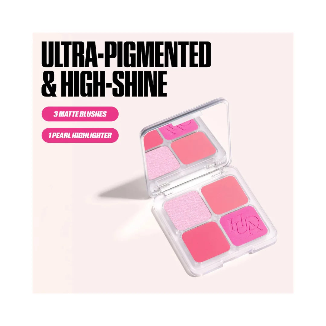 HUDA BEAUTY Blush Filter Blurring Blushlighters Palette - Baby Pink