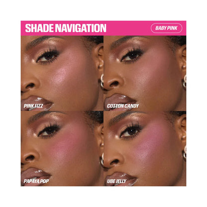 HUDA BEAUTY Blush Filter Blurring Blushlighters Palette - Baby Pink