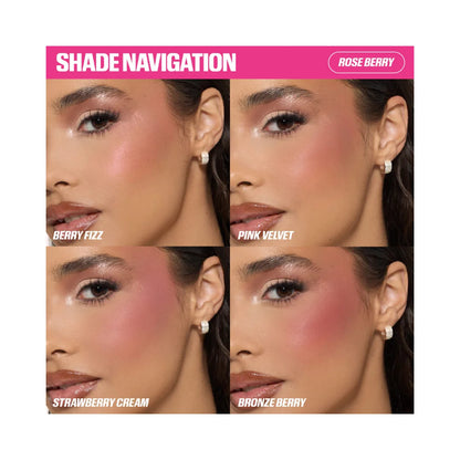HUDA BEAUTY Blush Filter Blurring Blushlighters Palette - Rose Berry