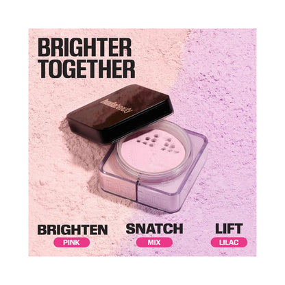 HUDA BEAUTY Easy Bake Loose Powder Brightening + Correcting Duo - Cherry Lilac