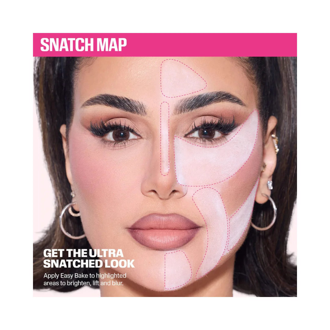 HUDA BEAUTY Easy Bake Loose Powder Brightening + Correcting Duo - Cherry Lilac