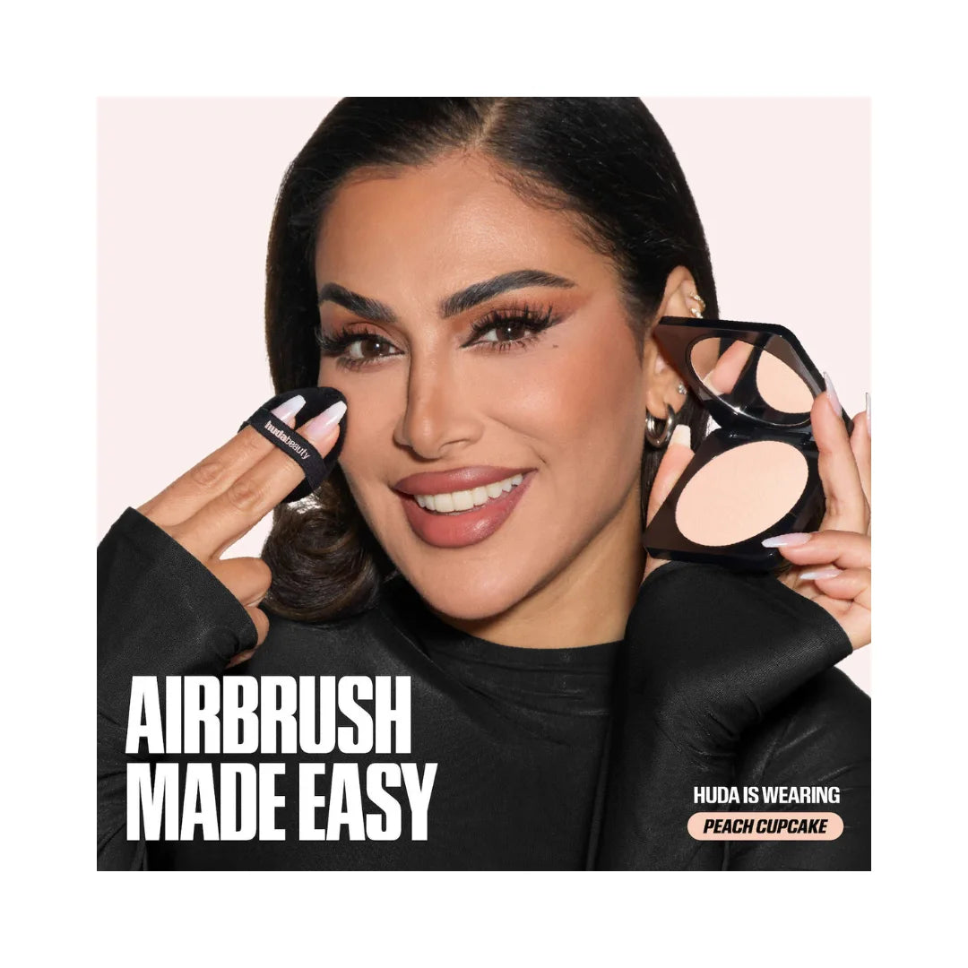 HUDA BEAUTY Easy Bake Airbrush Matte Pressed Setting Powder