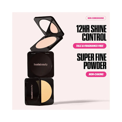 HUDA BEAUTY Easy Bake Airbrush Matte Pressed Setting Powder