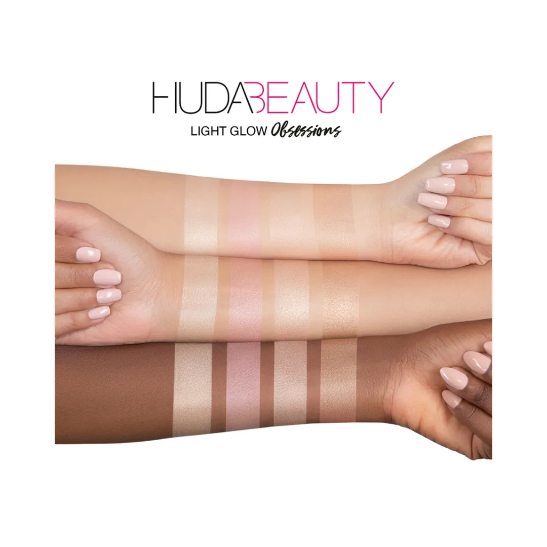 HUDA BEAUTY Glow Obsessions Mini Face Palette