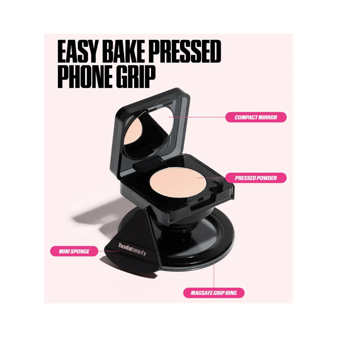 HUDA BEAUTY Easy Bake Pressed Powder Phone Grip