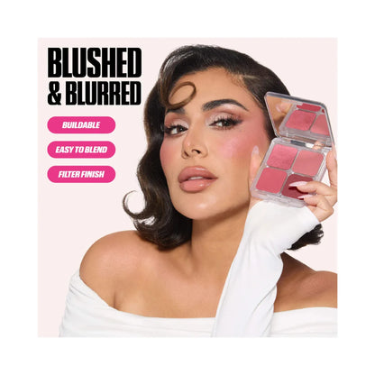HUDA BEAUTY Blush Filter Blurring Blushlighters Palette - Rose Berry