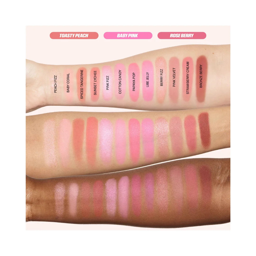 HUDA BEAUTY Blush Filter Blurring Blushlighters Palette - Rose Berry