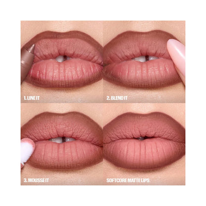 HUDA BEAUTY Liquid Matte Mousse Soft Blur Lip Cream
