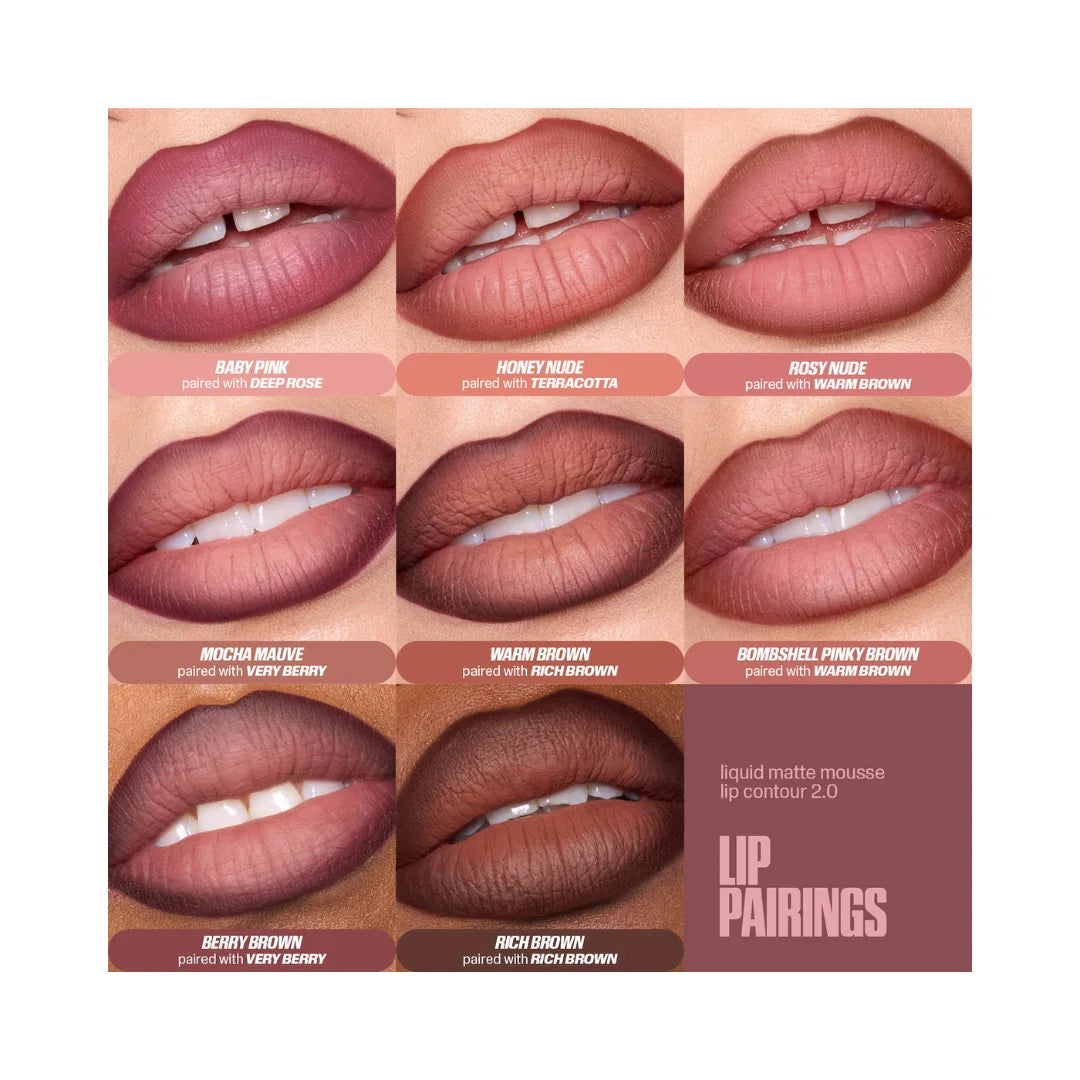 HUDA BEAUTY Liquid Matte Mousse Soft Blur Lip Cream