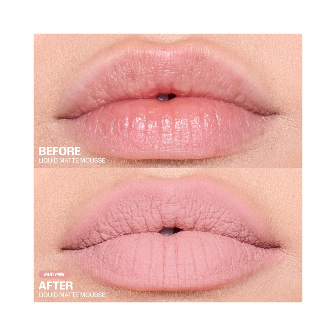 HUDA BEAUTY Liquid Matte Mousse Soft Blur Lip Cream