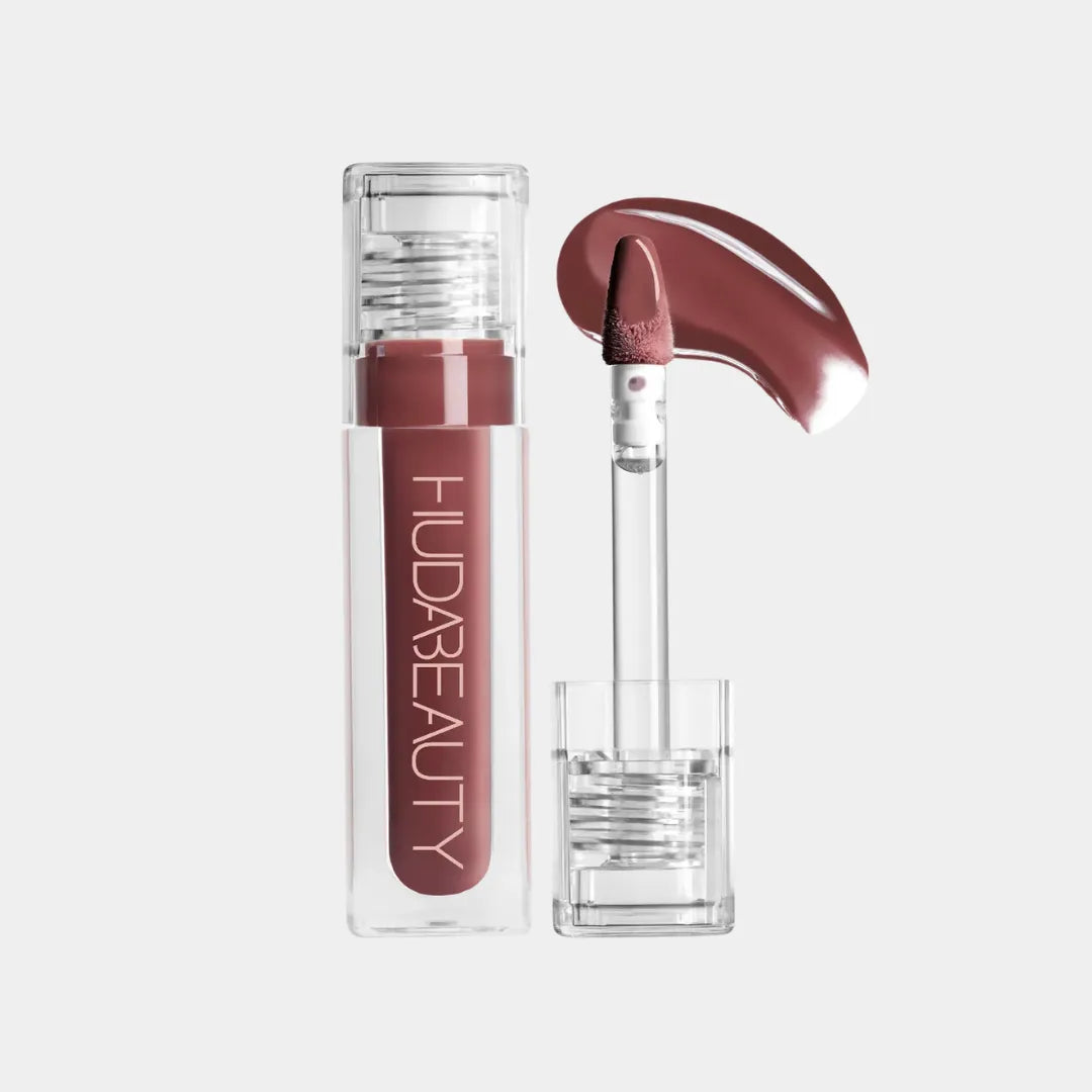 HUDA BEAUTY Faux Filler Shiny Non-Sticky Lip Gloss