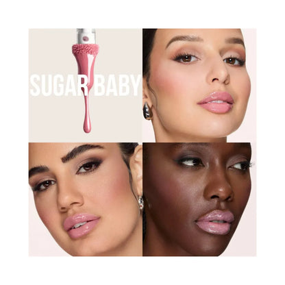 HUDA BEAUTY Faux Filler Shiny Non-Sticky Lip Gloss