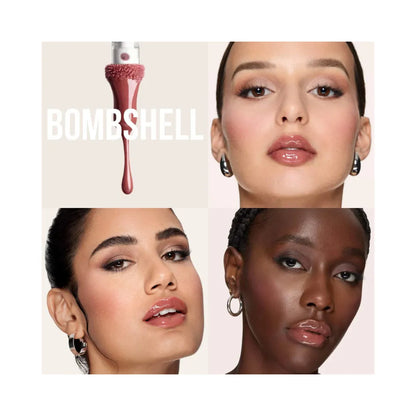 HUDA BEAUTY Faux Filler Shiny Non-Sticky Lip Gloss