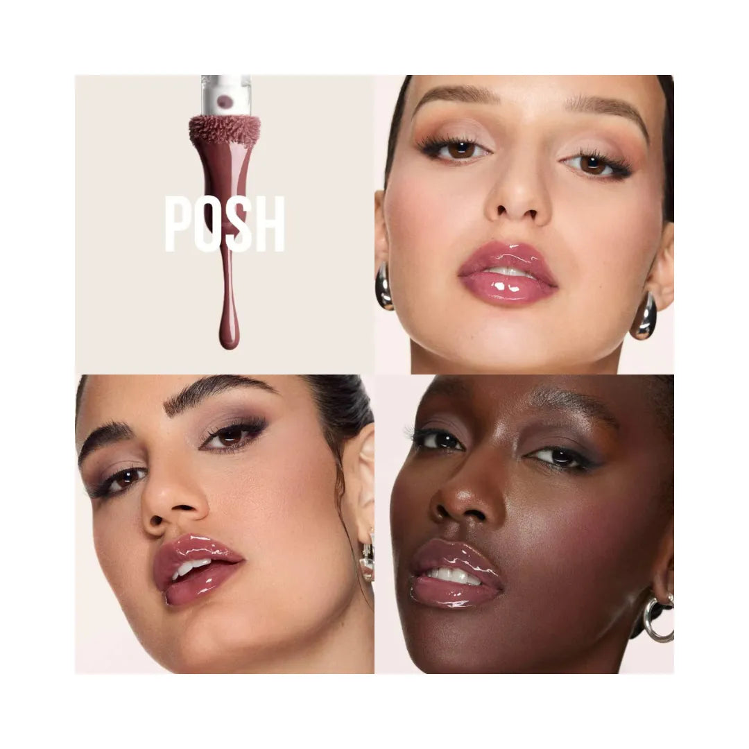 HUDA BEAUTY Faux Filler Shiny Non-Sticky Lip Gloss